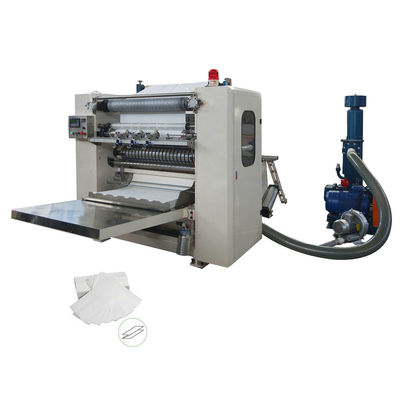 Mesin Produksi Kertas Tissue Roll Jumbo, Mesin Lipat Z Tinta Bertanda 5.5KW