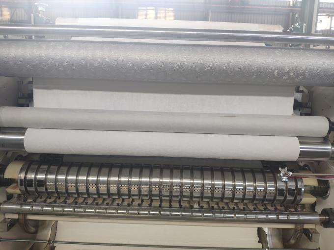 Interfold Drawing N Fold Hand Towel Paper Folding Machine With Easy Bagging Machine Line Produksi 3