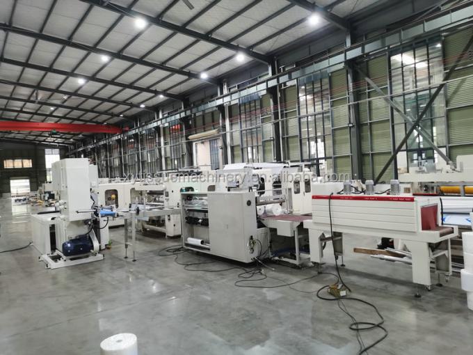 Nice Desain Titik ke Titik Laminasi Embossing Dapur Handuk Kertas Mesin Rewinding 11