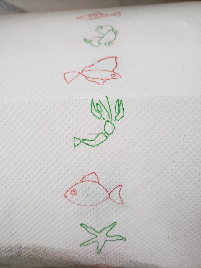 Nice Desain Titik ke Titik Laminasi Embossing Dapur Handuk Kertas Mesin Rewinding 10