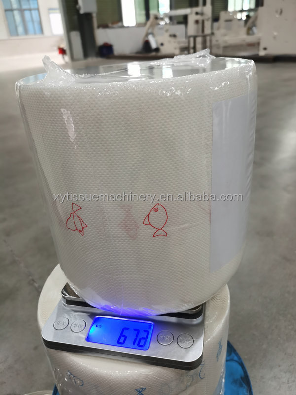 Nice Desain Titik ke Titik Laminasi Embossing Dapur Handuk Kertas Mesin Rewinding 14