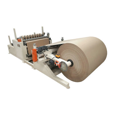 Roll Kraft Paper Slitting Machine Custom Size 100-140m/Min jumbo roll slitter rewinder