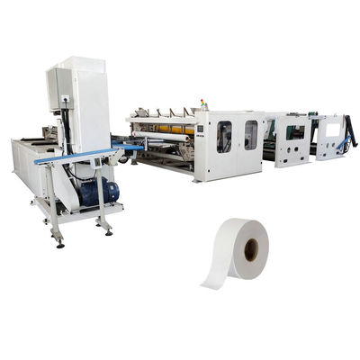 Otomatis Maxi Toilet Paper Roll Produksi Line Dengan Panas Shrink Packing Machine