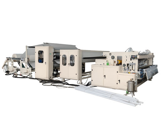 High Speed Toilet Paper Roll Kitchen Towel Rewinding Machine Tissue Paper Making Machine Mesin Manufaktur Kertas Toilet