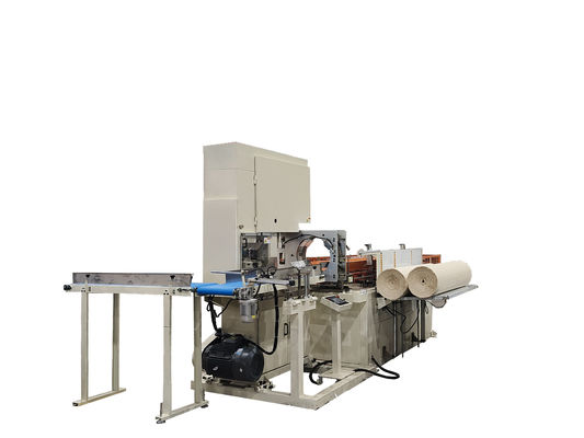 Maxi Roll Toilet Tissue Paper Band Saw Cutting Machine Untuk Pemesanan Besar