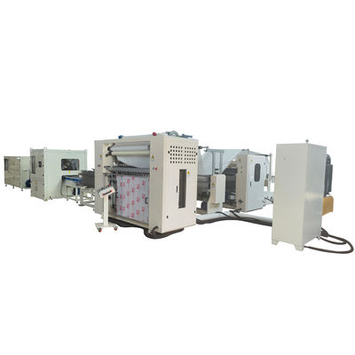 Full Automatic N Fold Hand Towel Paper Making Machine Jalur Produksi Dari Mesin Lipat ke Mesin Pengemasan